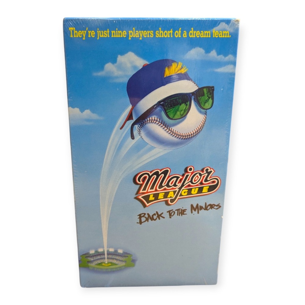 Major League Back to the Minors VHS 1998 Warner Home Video Factory Sealed New